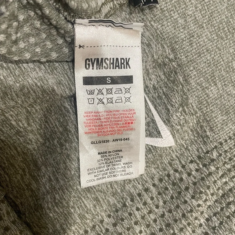 Gymshark Energy Seamless Leggings Size Small High Rise Green